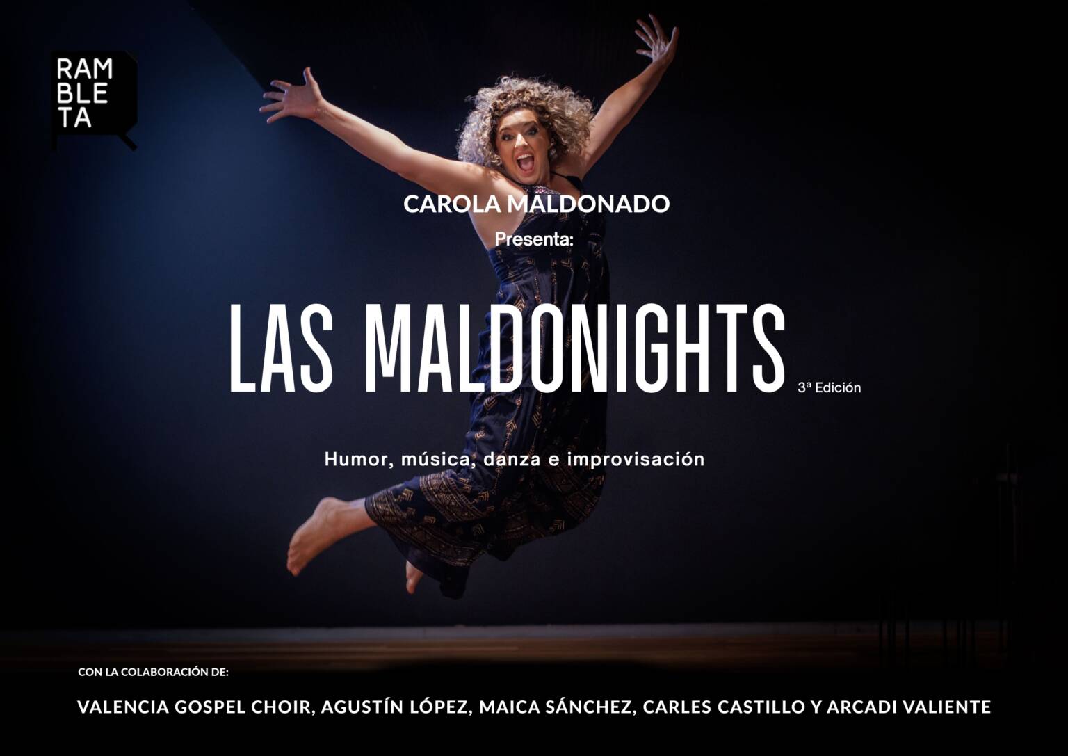 Las Maldonights de Carola Maldonado en el Teatro La Rambleta