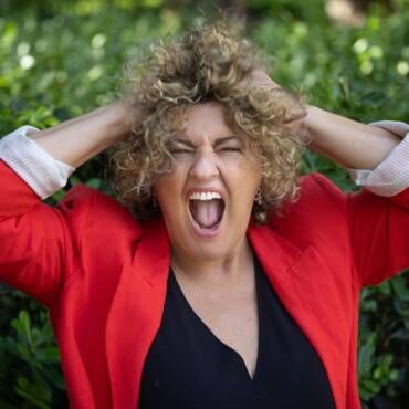 Carola Maldonado, monologuista y cómica valenciana.