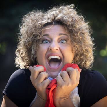 Carola Maldonado, monologuista y cómica valenciana.