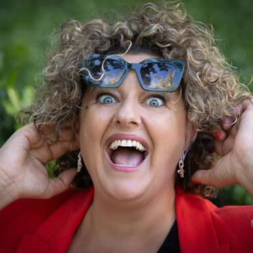 Carola Maldonado, monologuista y cómica valenciana.